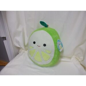 Squishmallow Leeland the Lime 8 Inch Fruit Plush Kelly Toy Green Citrus NWT
